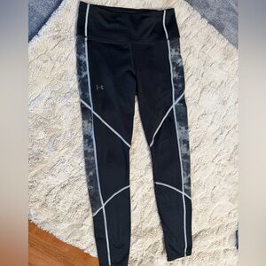 Under Armour Black and Gray Athletic Leggings size M